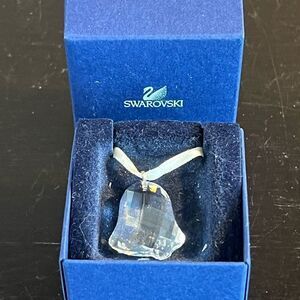 Swarovski Crystal retired the mini bell ornament